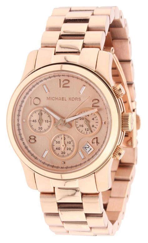 michael kors uhren rosegold 5128|Michael Kors Women's Runway Rose Gold Plated Stainless Steel .